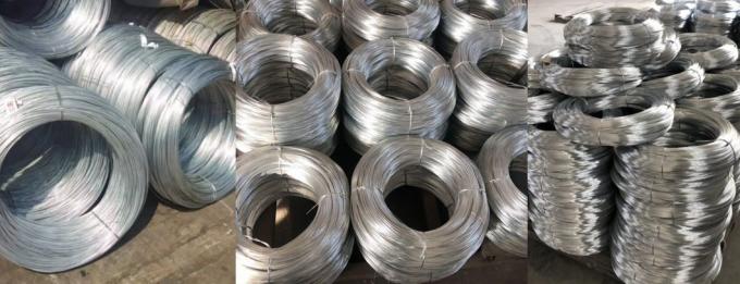 Galvanized Steel Wire Rod Steel Wire Spiral Black Galvanized Steel Wire 0.5mm 1mm 1.5mm 2mm 2.5mm 3mm
